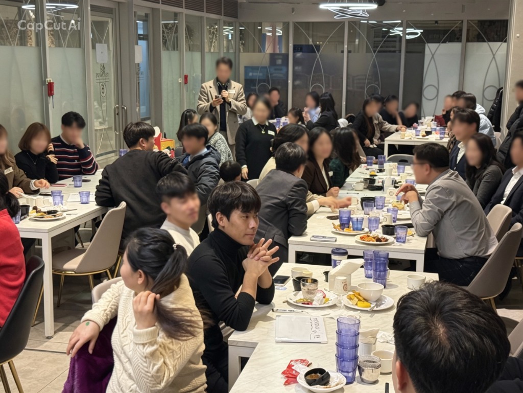 행사장을 가득 채운 온기